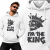 BLUZA ŚMIESZNA Z KAPTUREM IM THE KING